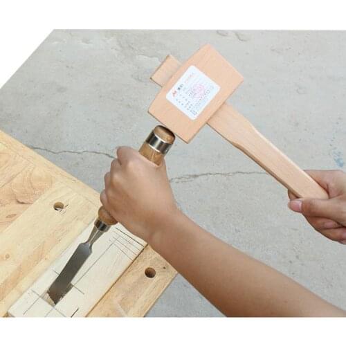 Unfinished Wood Mini Hammer Mallet Woodworking Carving Mallet Woodworking DIY Hand Tool