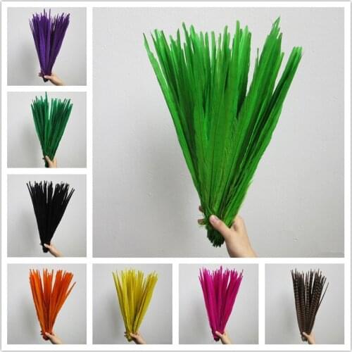 Wholesale 100pcs/lot beautiful natural pheasant feathers 12-14cm/12--14inches dancers diy DIY feathers for crafts