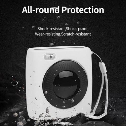 Translucent Photo Printer Protective Storage Case Bag Shell Cover Protector For Paperang P2 Generation Photo Printer Accessories