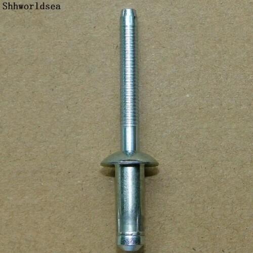 Shhworldsea 100pcs Iron Seahorse Nail Chassis Fastener Retainer Clips Metal