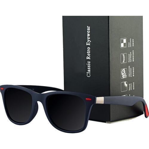 Ywjanp Classic Polarized Sunglasses Men Women Retro Brand Designer High Quality Sun Glasses Female Male Fashion Mirror Sunglass