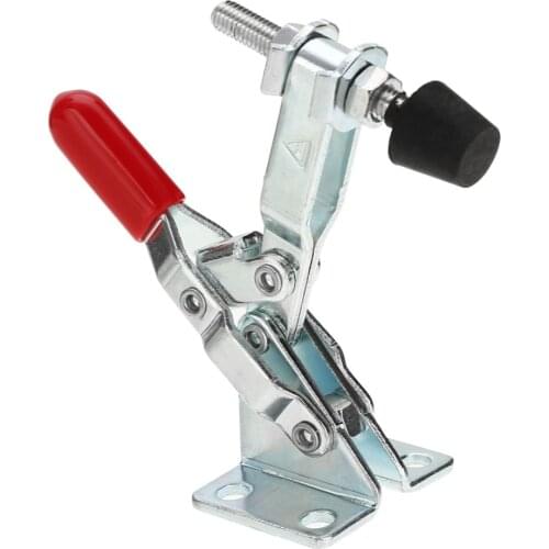 Vertical Horizontal Toggle Clamp Quick Release Toggle Clamp 27kg/50kg/90kg Anti-Slip Holding Quick Push Pull Hand Tools