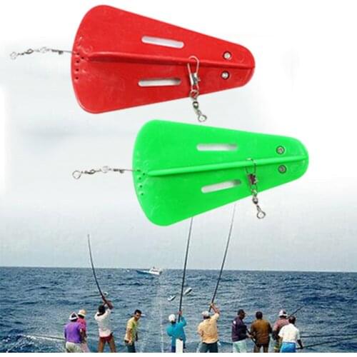 1PC Boat Fishing Trolling Paravane Adjustable Trolling Diving Diver Board Fishing Tools