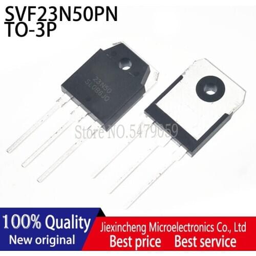 10PCS 23N50 SVF23N50PN TO-3P 23A 500V MOSFET TO3P New original