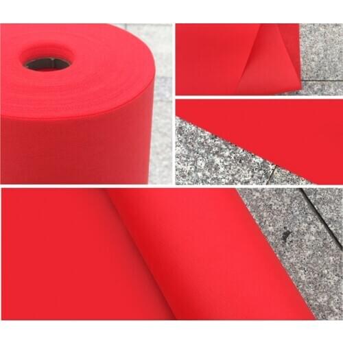 20M per lot 1M wide Red Nonwoven Fabric Carpet Aisle Runner For Wedding Party Decoration Supplies Shooting Props