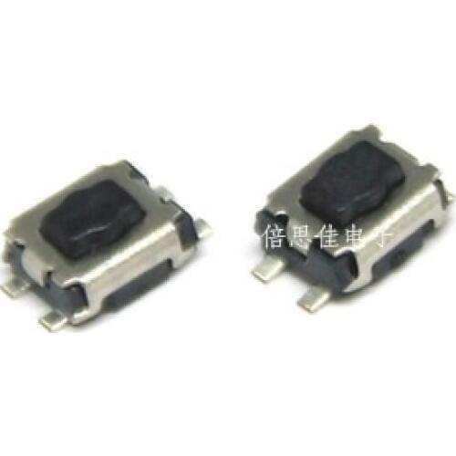 50pcs/Tact Switch Key switch Vertical Little Turtle 3x3.5x1.7H SMD 4 Pin SMD