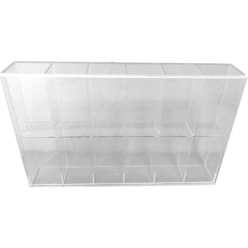 Acrylic Display Show Case Riser Clear Perspex Box Collectibles Dustproof Storage Holder Container for Perfume Doll Toys