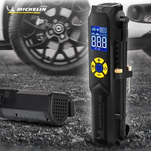 Car inflator pump, portable wireless car tire, high-power car pump