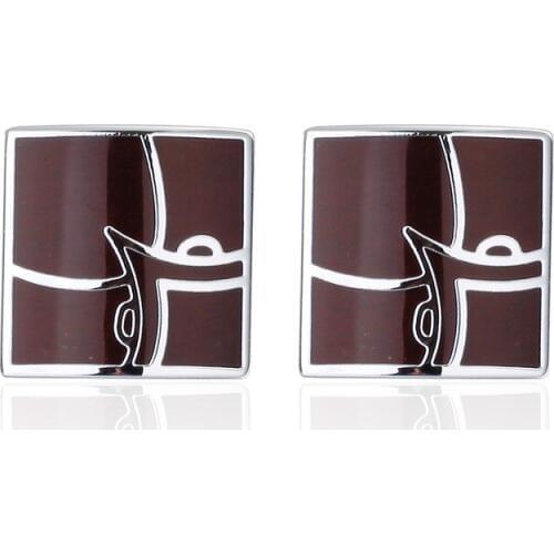 C-MAN Luxury shirt red fox Cufflinks brand Hipster Cufflinks For Men Gift for Husband Gift for High Quality Men Gift