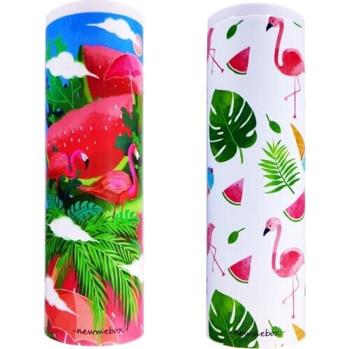 Cool Summer Flamingo style NBX Newmebox pencil case pen box School Girl stationery Kawaii estuche escolar trousse scolaire stylo