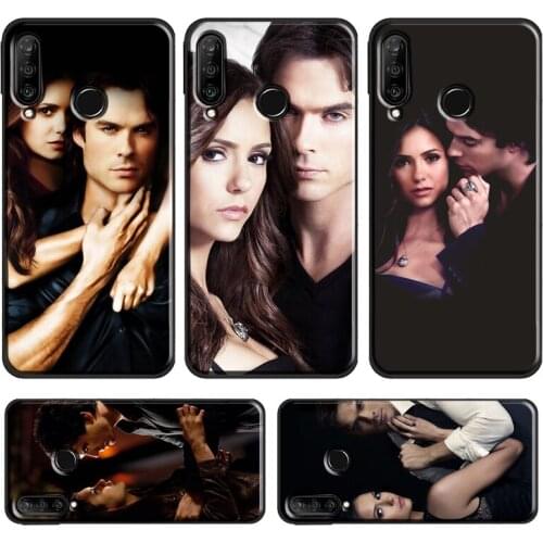 Damon Elena The Vampire Diaries Case For Huawei P20 Lite P40 P30 Pro Mate 20 Lite P Smart 2019 Z Honor 10 i 8X 9X Nova 5T