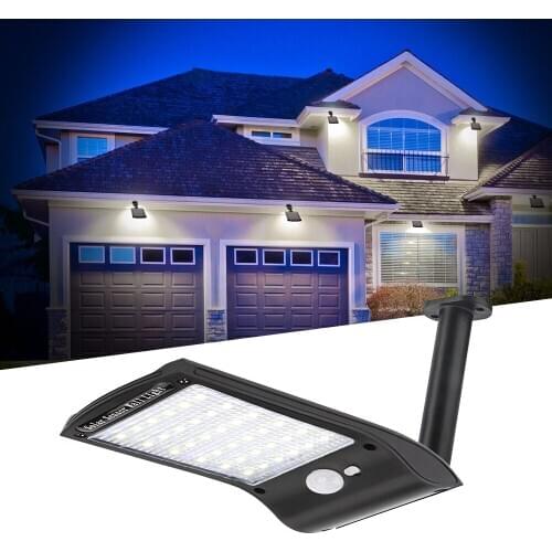 4PCS 36 LED Solar Light Solar Lamp Wireless Motion Sensor Light Rotatable Waterproof Security Lamp for Front Door Yard Garage