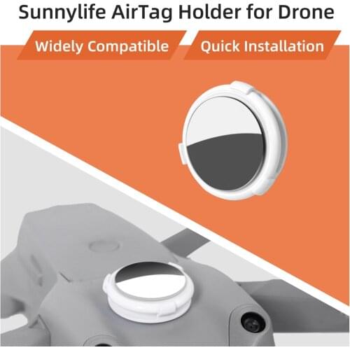 Drone Holder Locator Tracker Bracket Mount Buckle for Apple AirTag DJI FPV Air 2S Mavic Air 2 Mavic Mini 2 Phantom FIMI X8 SE