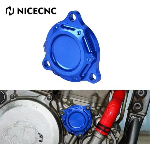 NICECNC Oil Filter Cover Cap Plug Guide For Suzuki DRZ400 DRZ400E DRZ400S DRZ400SM 2000-2018 2017 DR Z400 Z400E Z400S Z400SM