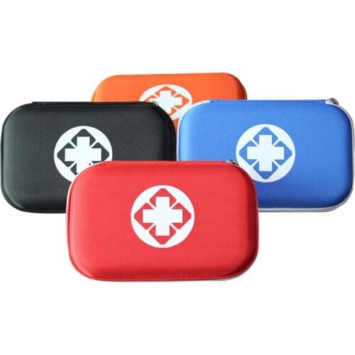 Mini Tactical First Aid Bag Emergency Survival Kit for Home Camping Outdoor Medical Pouch Portable Travel Set Red Black Orange