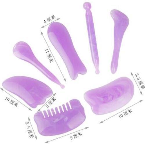 Dial the reinforced bar Beauty bar Facial scrapping Massage stick Scratching board at foot points Face scraper