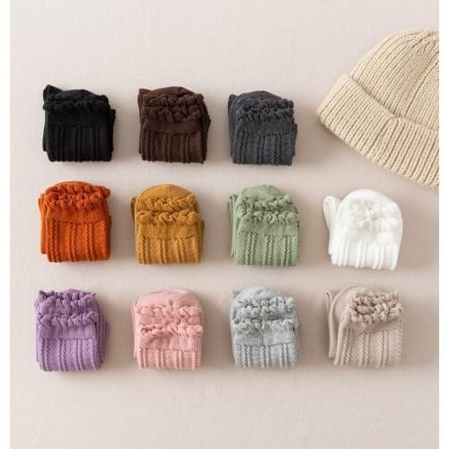 Autumn Spring Pure Color Lace Women Socks Japanese Harajuku Style Kawaii Socks Calcetines Mujer Meias 121302