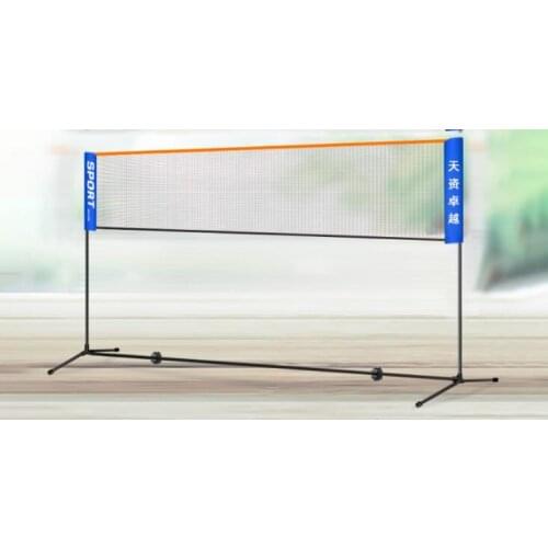 Portable Badminton Net Indoor Outdoor Sports Easy Setup Professional Standard Volleyball Net for Tennis Pickleball Training