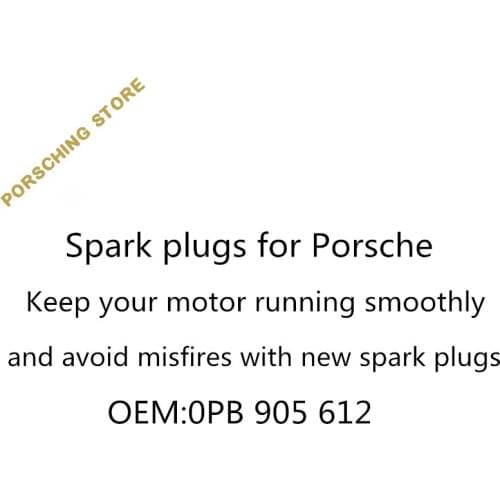 Spark plugs for Porsche Keep your motor running smoothly, and avoid misfires with new spark plugs OEM:0PB905612