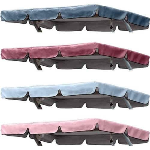 Waterproof Cloth Garden Patio Swing Seat Top Cover Outdoor Camping Courtyard Hanging Hammock Chair Canopy Cover Sun Shade Swing