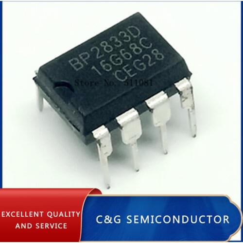 5PCS BP2833D BP2833 DIP8