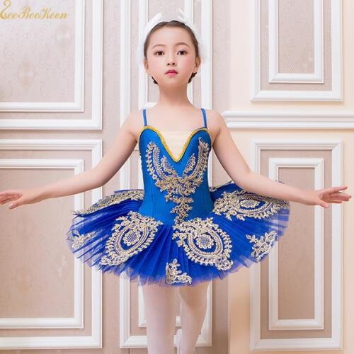 Girls Blue/pink/white Ballet Dress Tutu Ballet Dancewear Women Ballet Dance Dress Ballerina Professional Performance Costume