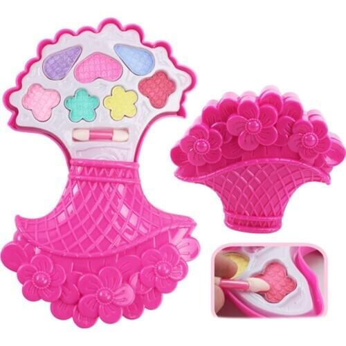 Safe Eco-Friendly Non-Toxic Children Makeup Set Girls Play House Cosmetic Kit Kids Educational Toys for Children Gifts