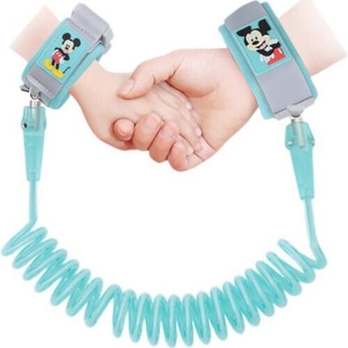 Disney Minnie Mickey 250CM child anti-lost belt traction rope child anti-lost safety bracelet slip baby artifact anti-lost rope