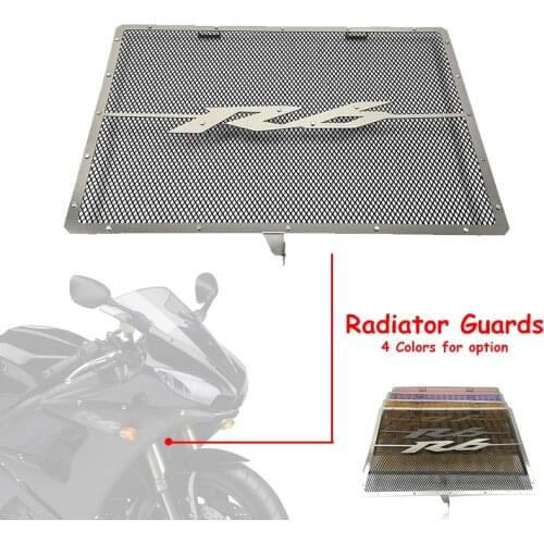 For YAMAHA YZF R6 2006-2015 2007 2008 2009 2010 2011 2012 2013 2014 R6 Radiator Guards radiator Grill Grille Protective Cover