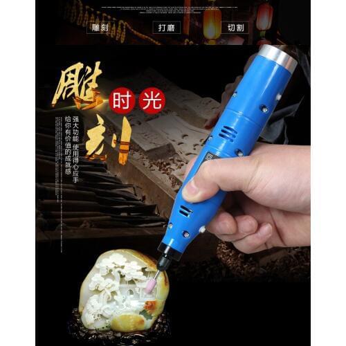 Charging type electric grinder grinding and polishing to play micro drill drill Piven engraving machine engraving mini pen