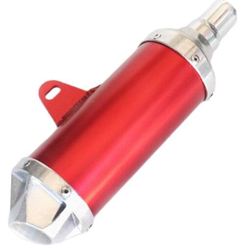 Motorcycle Exhaust pipe Muffler For BBR Style Chinese KAYO BSE Apollo Pit Bike Dirt Bike 110cc 125cc Aluminum