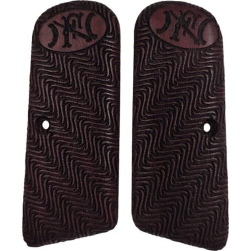 Browning FN Model 1922 Long Belgium Custom Series Laser Cutting Red Wooden Grip Mod6