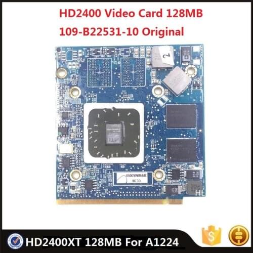 Original HD2400 Graphic Card For iMac 20'' A1224 HD 2400XT 128MB Video Card GPU 661-4436 109-B22531-10 HD2400XT Display Card