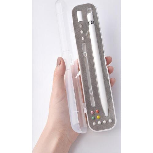 Portable Clear Shockproof Travel Carrying Case Holder Protective Box for iPad Pro 9.7 10.5 Apple Pencil 1 2 iPencil Accessories