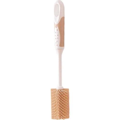 Bottle Brush Soft Glass Cleaning Brush Cleaner Water Bottle Glass Cup Washing Cleaner Tool Anti-slip Long Handle For Bottle