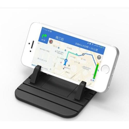 Silicone Phone Stand Holder Car Dashboard Anti-Slip Mat Mobile Phone Mount Bracket For Huawei P40 P30 P20 Mate 40 Xiaomi Holders