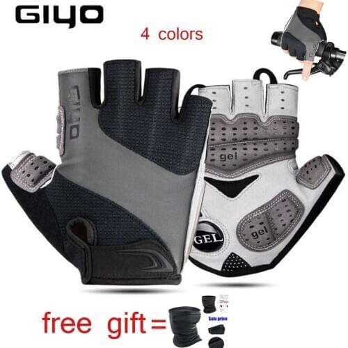 GIYO - Outdoor Sports Gloves, with Breathable Gel Pad for Mountain or Road Cycling for Men and Women outdoor sports