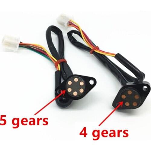 1pcs,Motorcycle Gear Line for CG125 ZJ125 for GN125 Fourth Gear Five Gear Rubber Head Iron Head Downshift Display Digital Gear
