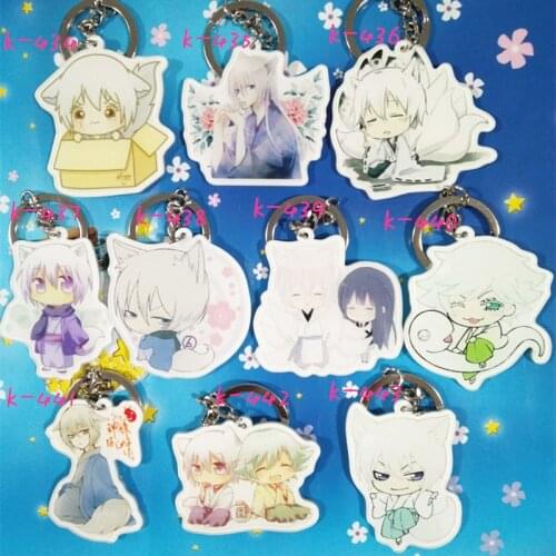 10 pcs/lot Anime Kamisama Hajimemashita/Kamisama Love acrylic figure keychain keyring Single double-sided pendant toy gift