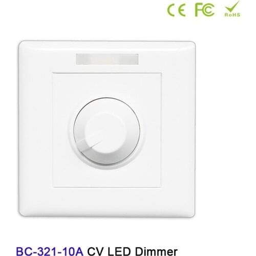 DC12V 24V 10A knob style LED Dimmer Constant voltage PWM Output signal BC-321-10A lamp tape manual switch LED Strip Controller