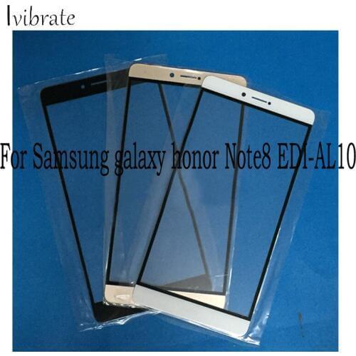 2pcs A+Quality For Huawei honor Note8 EDI-AL10 Touch Screen note 8 Digitizer TouchScreen Glass panel Without Flex Cable repaired