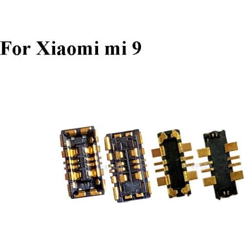 2PCS Inner FPC Connector Battery Holder Clip Contact For Xiaomi Mi 9 Mi9 logic on Mainboard on Ribbon For Xiaomi Mi 9 Mi9