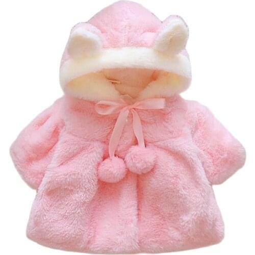 2019 winter warm girls coats children cotton fleece velvet jackets cartoon outerwaer kids casual hooded coats clothing