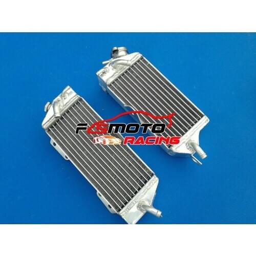 Left & Right Side Aluminum Radiator For Kawasaki KX250 KX 250 1990 1991 1992 1993 KX-250 90 91 92 93