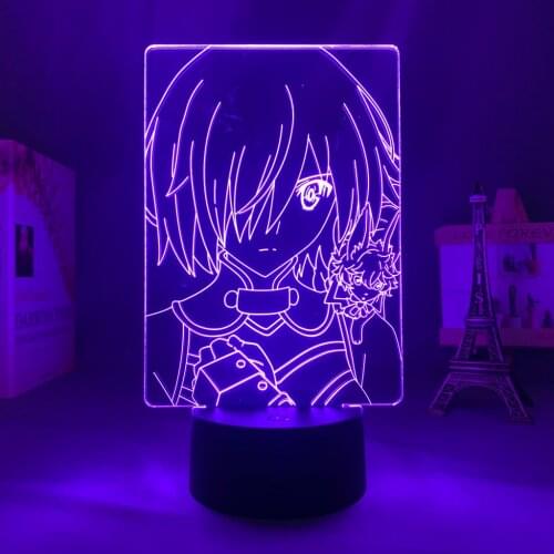 Anime 3d Light Fate Grand Mash for Bedroom Decor Birthday Gift Manga Fate Stay Night Gilgamesh Led Night Lamp