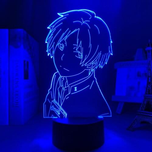 Anime Natsumes Book of Friends Led Light for Bedroom Decor Night Light Kids Birthday Gift Manga Natsume Book of Friends 3d Lamp