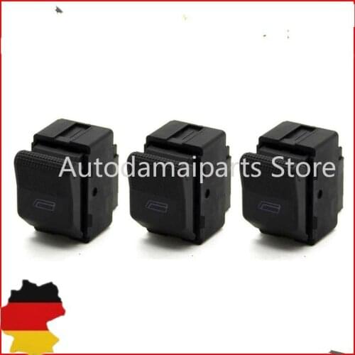 AP01 New 6X0 959 855 B, 6X0959855B Window Lifter Switch For VW Polo Lupo Seat Cordoba Ibiza Arosa 3 pcs