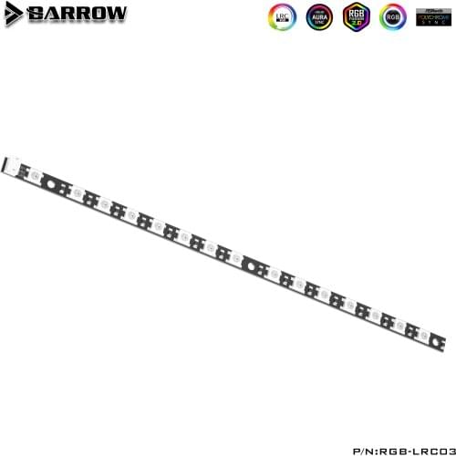 Barrow RGB-LRC03 water cooling LRC2.0 5v 3pin Multi colour led strip Special for GPU Block Aurora 15 lamp beads