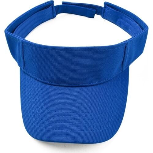 Men Womens Visor Cap Blank Plain Sport Golf Visors Summer Hats Pink White Black Yellow Blue Navy