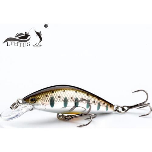 LTHTUG Japanese Design Pesca Torrent Stream Hard Fishing Lure 48mm 5.8g Sinking Minnow Isca Artificial Baits For Perch Trout